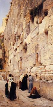 古斯塔夫 鮑恩芬德 The Wailing Wall, Jerusalem 古斯塔夫 鮑恩芬德 The Wailing Wall, Jerusalem